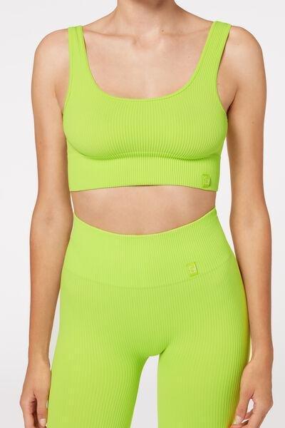 Ribbed Seamless Sport Top - Calzedonia