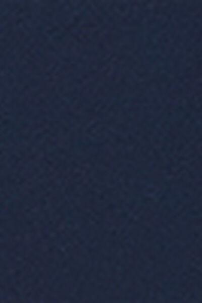 Navy Plain Basic Cropped Top, 5501_034F, large image number 4