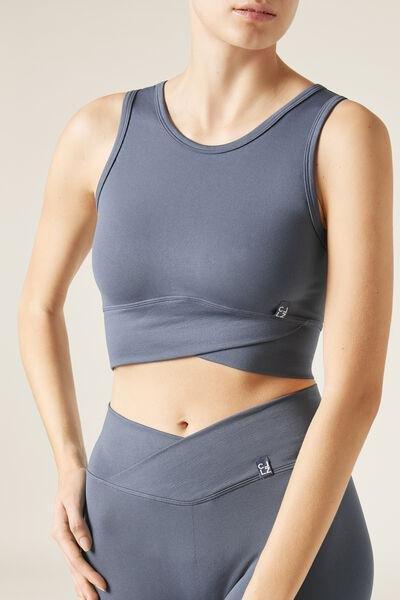 Blue Seamless Top, , large image number 0
