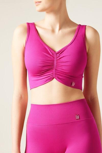 Pink Scrunch Top, 5501_763C, large image number 0