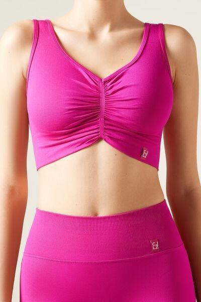 Pink Scrunch Top, 5501_763C, large image number 1