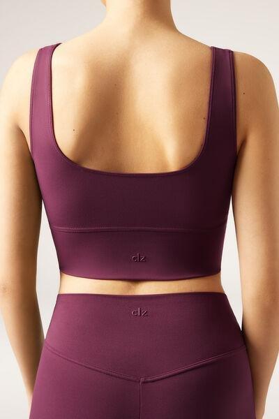 Burgundy First Class Soft Touch Top, , large image number 2