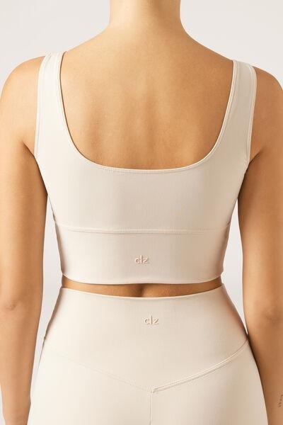 Beige First Class Soft Touch Top, , large image number 2
