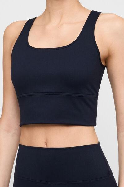 Navy Soft Touch Stretchy Top, 5501_205F, large image number 0