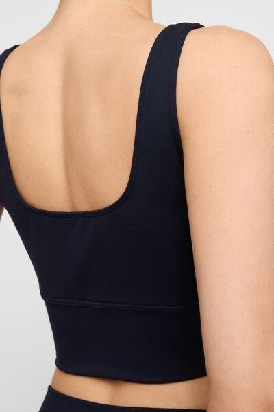 Navy Soft Touch Stretchy Top, 5501_205F, large image number 3