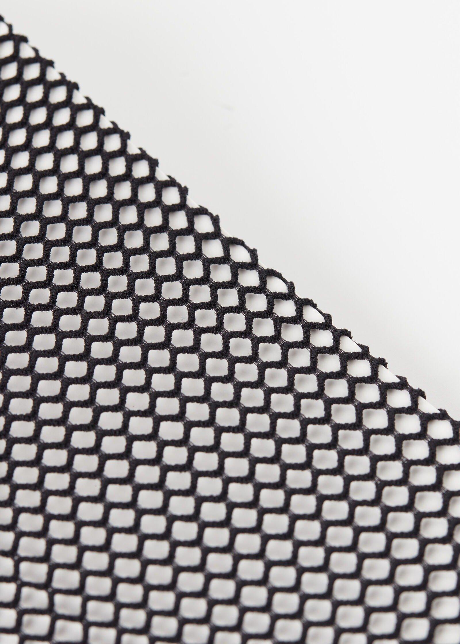 Black Fishnet Mesh Socks, Black Fishnet, large image number 2
