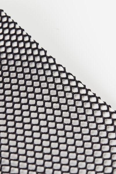 Black Fishnet Mesh Socks, Black Fishnet, large image number 4