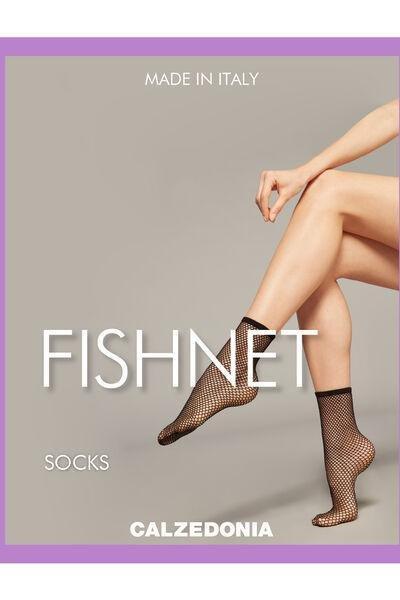 جوارب شبكية شبكية طبيعية للنساء - مقاس واحد, Natural Fishnet, large image number 4