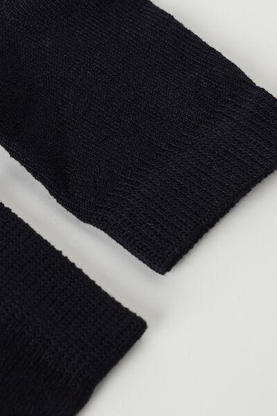 BLUE Newborn Cotton Short Socks, , large image number 0