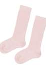 Pink Long Soft Cotton Socks, Newborn