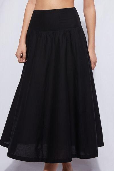 Black Bandeau Skirt, Women - One-Size, , large image number 1