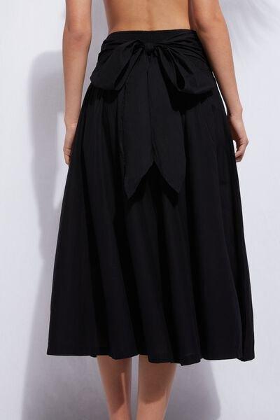 Black Bandeau Skirt, Women - One-Size, , large image number 2