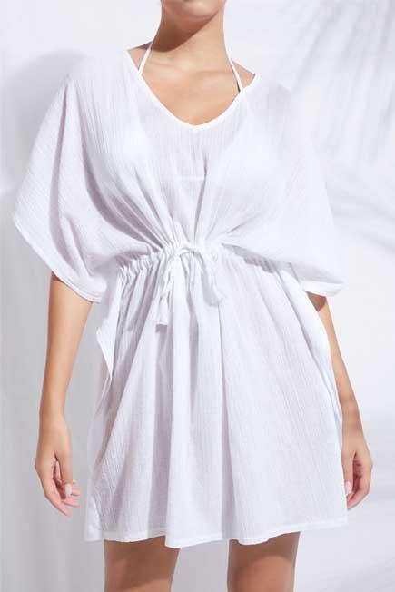 White Lama Kaftan, Women - One-Size, , large image number 0
