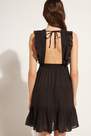 Calzedonia - Black Ruffle Passementerie Short Dress