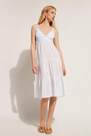 Calzedonia - White Macrame Midi Dress
