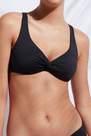 Calzedonia - Black Non-Padded Balconette Indonesia Bikini Top