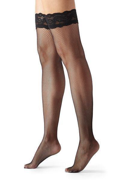 Calzedonia - Black Micronet Hold-Ups, Women