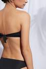 Calzedonia - Black Lightly Padded Bandeau Indonesia Bikini Top, Women