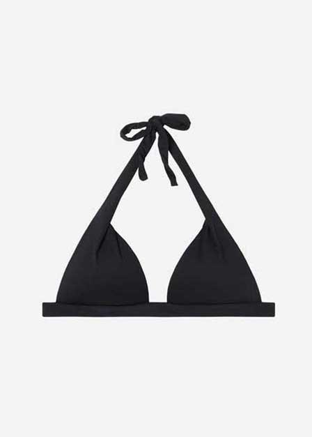 Black Padded Triangle Indonesia Bikini Top, Women, , large image number 7