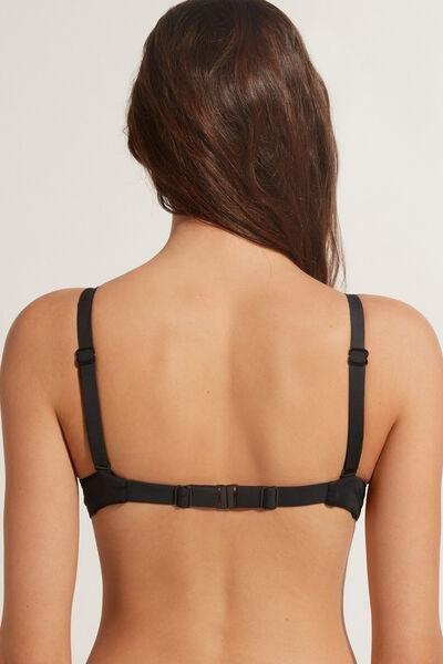 Black Padded Push-Up Bikini Top, , large image number 2