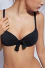 Calzedonia - Black Padded Push-Up Bikini Top Eco