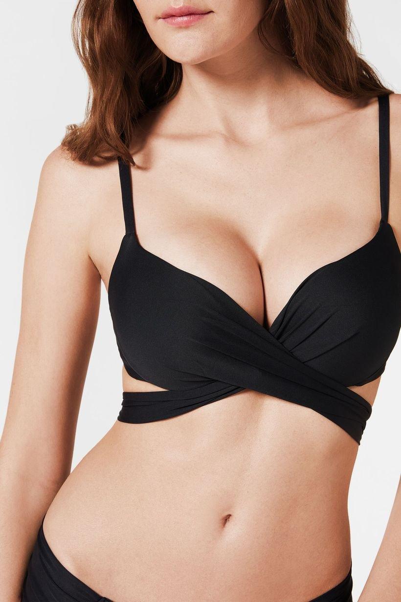 Black Serie Indonesia Push Up Bikini Top, Women, , large image number 5