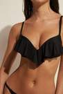 Calzedonia - Black Super-Padded Push-Up Indonesia Bikini Top ,Women