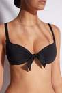 Calzedonia - Black Padded Push-Up Indonesia Bikini Top ,Women