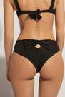 Calzedonia - Black High-Waisted Brazilian Bikini Bottoms Parigi