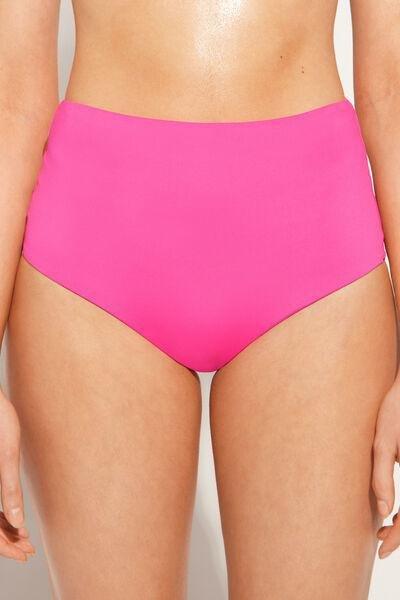 Pink Indonesia High-Waisted Shapewear Bikini Bottoms, 5501_614C, large image number 1