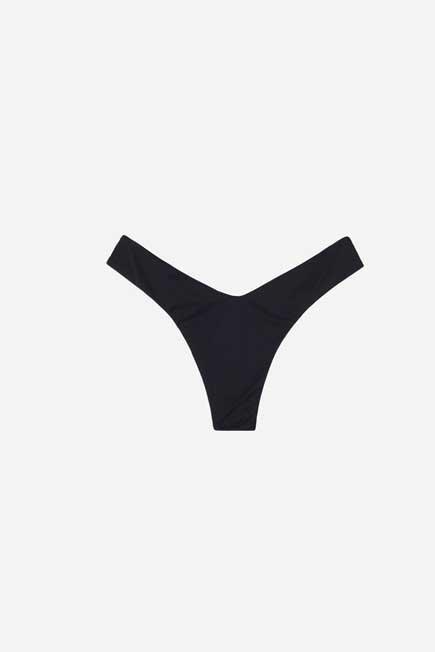 Calzedonia - Black High-Leg Brazilian Bikini Bottoms