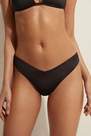 Calzedonia - Black High-Leg Brazilian Bikini Bottoms Eco