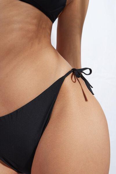 Black Tie Brazilian Bikini Bottoms Eco, , large image number 4