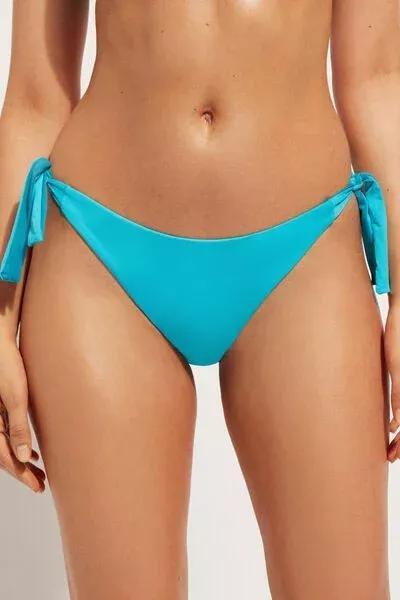 Turquoise Indonesia Bow Bikini Bottoms, 5501_616C, large image number 0