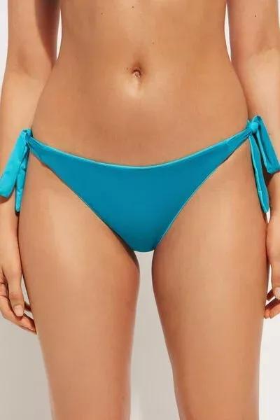 Turquoise Indonesia Bow Bikini Bottoms, 5501_616C, large image number 3
