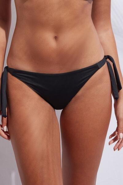 Calzedonia - Black Indonesia Tie Bikini Bottoms, Women