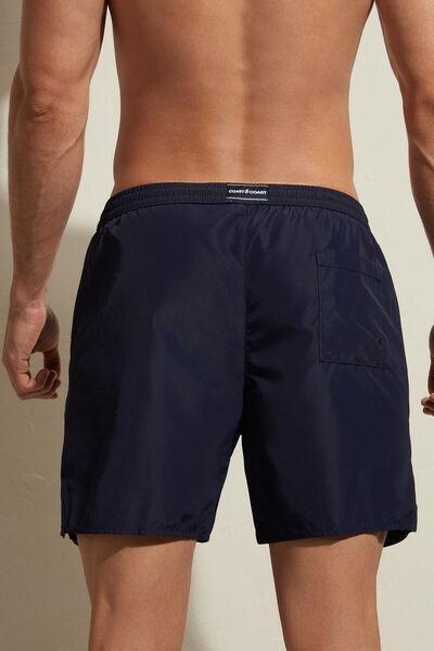 Blue Boxer Swim Shorts, , large image number 2