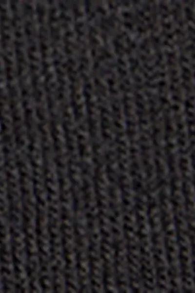 Black Short Cashmere Socks, Black, medium