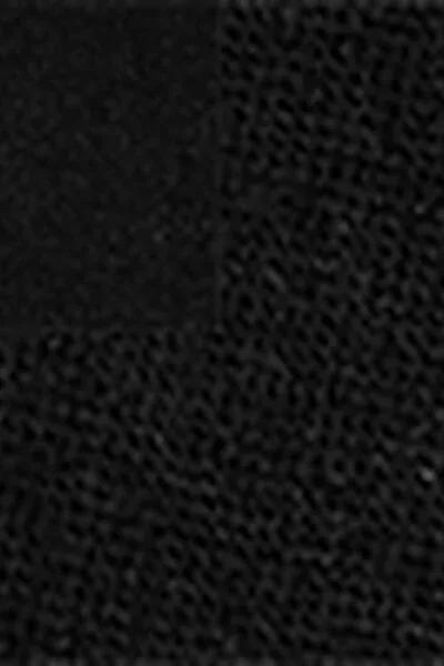 جوارب سوداء قصيرة مع كشمير رجالي, Black, large image number 3