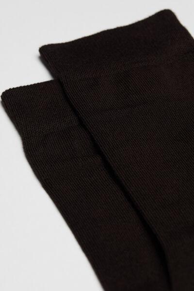 Brown Short Warming Socks, , large image number 2