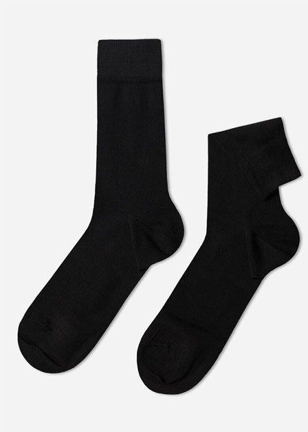 Black Short Warming Socks, , large image number 0