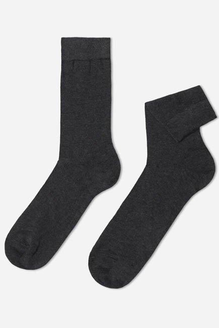 Grey Short Warming Socks, , large image number 0