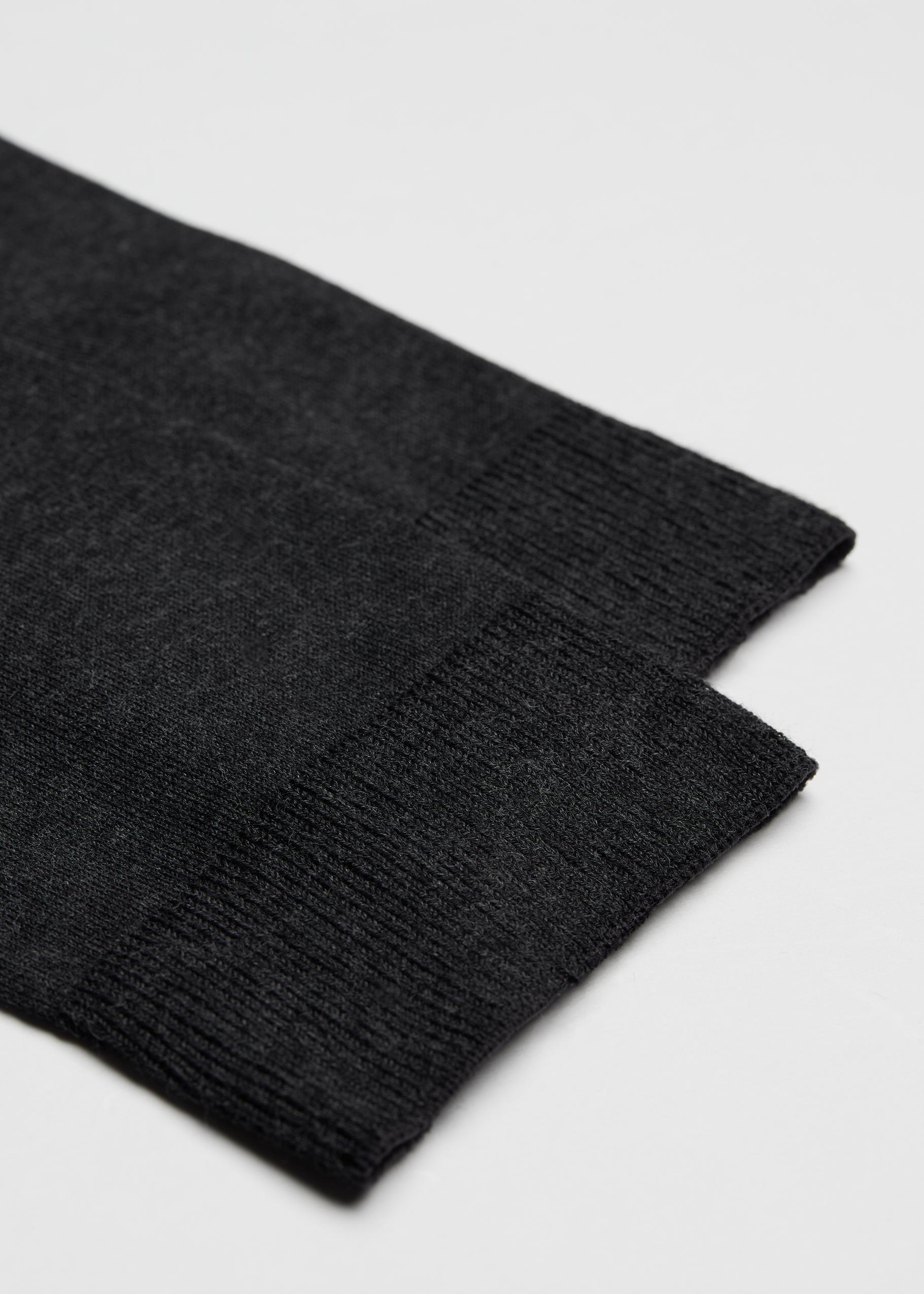 Grey Short Stretch Socks, , large image number 0