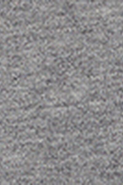Grey Satin Short Socks, Grey Blend, large image number 1