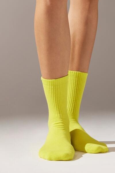 LIME Unisex Short Sport Socks, , large image number 0