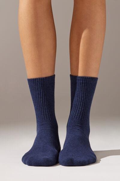 Navy Short Sport Socks, , large image number 0