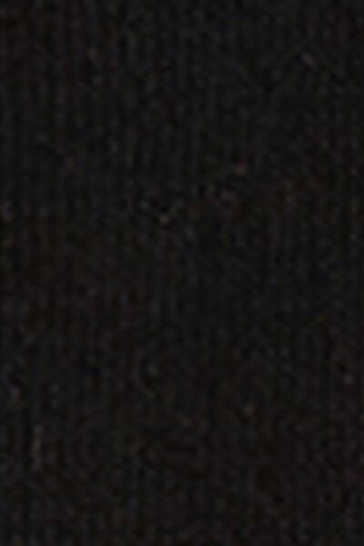 Black No-Show Socks, Black, large image number 2