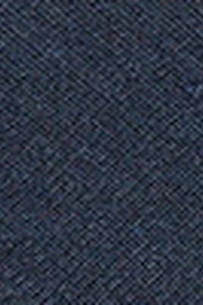 Blue Cotton No-Show Socks, Unisex, Blue Denim, medium