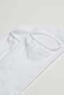 Calzedonia - White Cotton No-Show Socks, Unisex