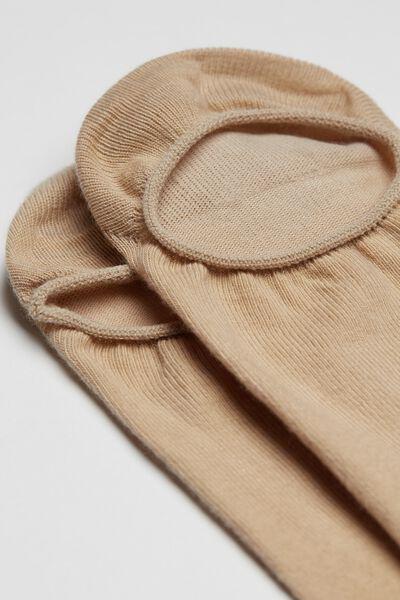Beige Pop Socks, , large image number 1